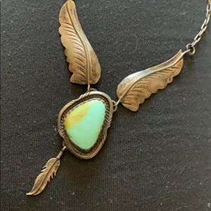 Native sterling necklace